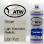 Preview: Dodge, Light Buckskin Metallic, L83 / PV2: 400ml Sprühdose, von ATW Autoteile West.